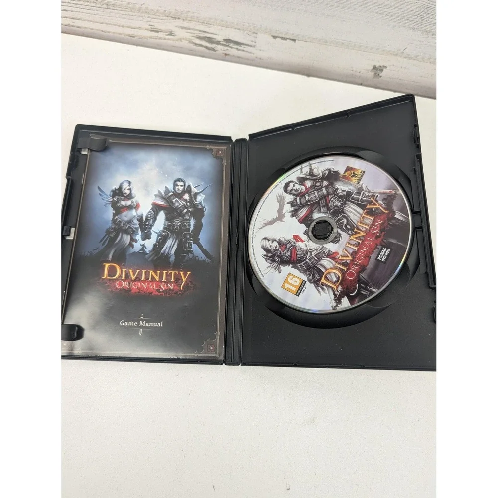 Divinity: Original Sin 2 PC Mac Game Larian Studios PAL 2014‎ Manual PEGI 16